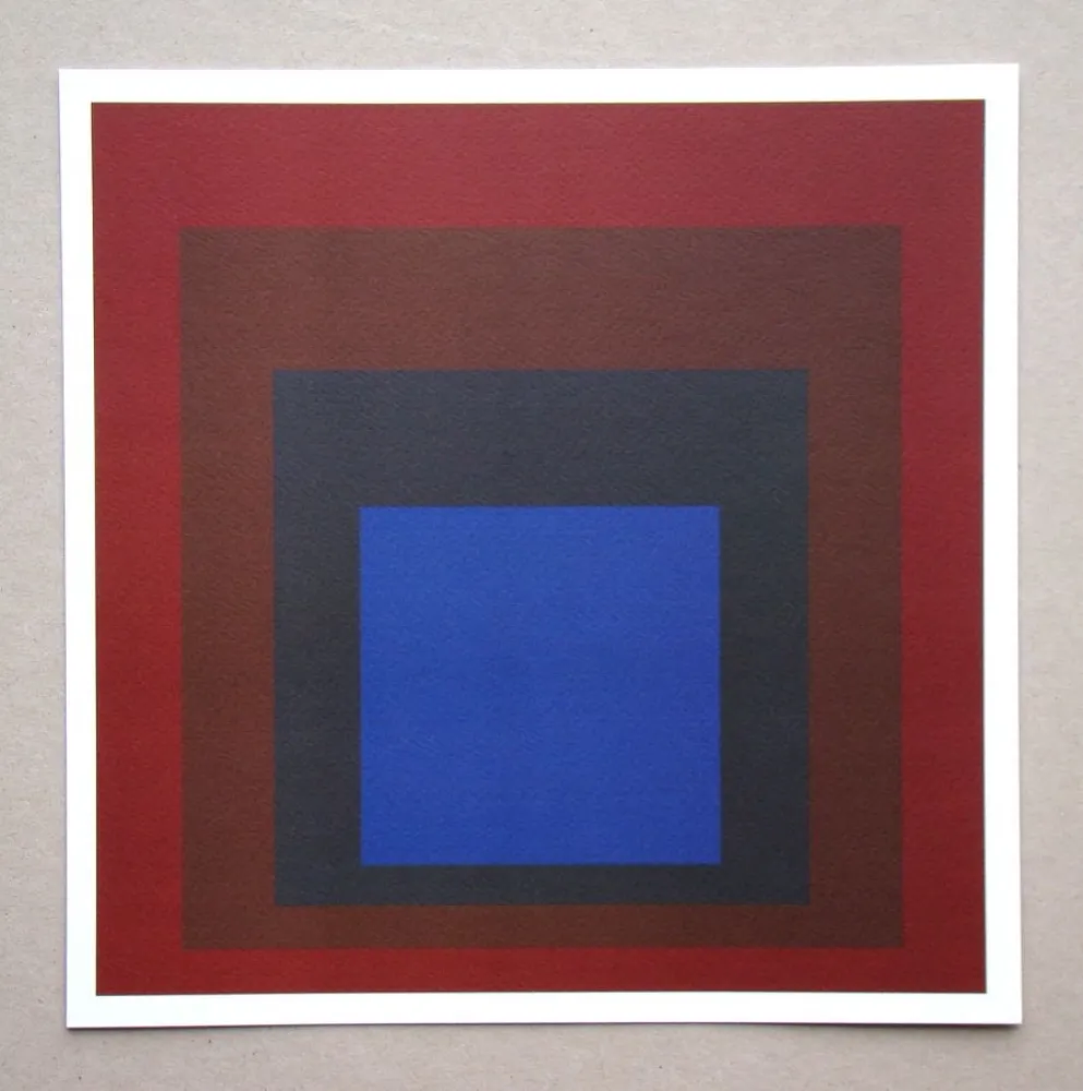 Сериграфия Albers - Homage to the Square