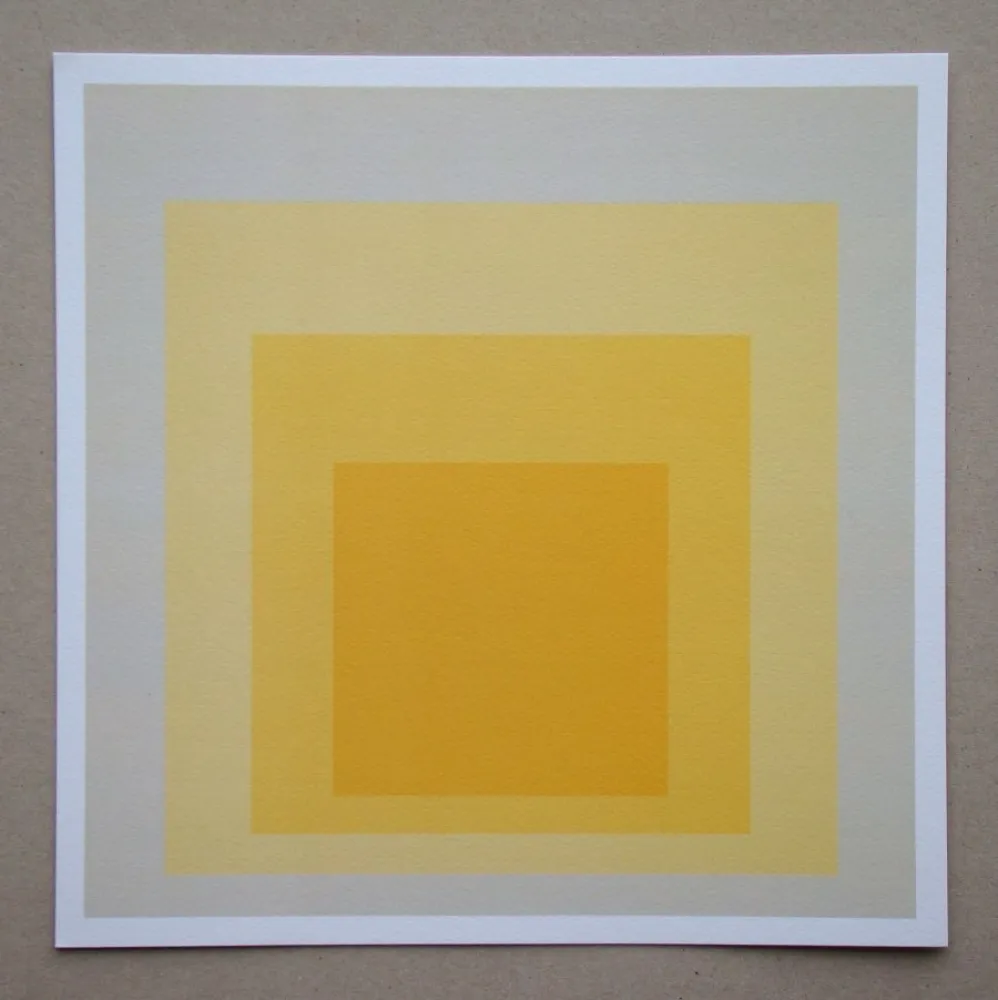 Сериграфия Albers - Homage to the Square