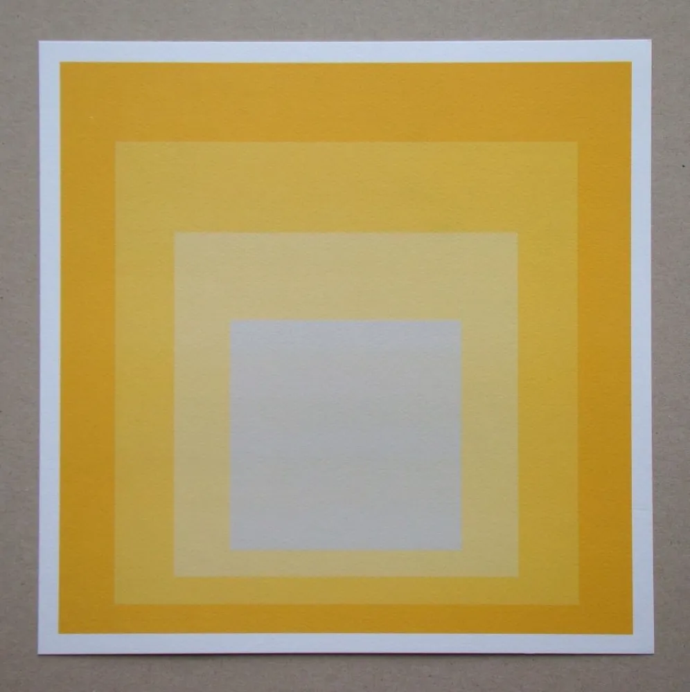 Сериграфия Albers - Homage to the Square