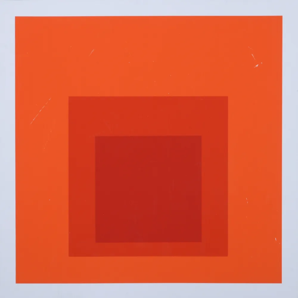 Сериграфия Albers - Homage to the Square #3