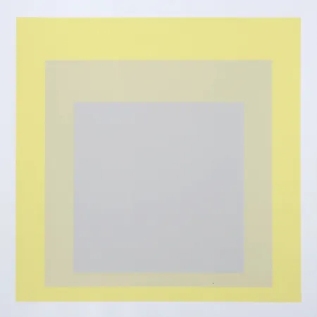Сериграфия Albers - Homage to the Square #4