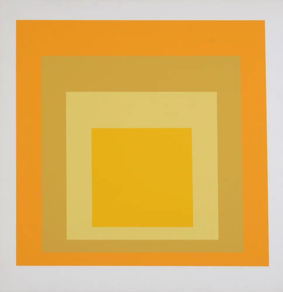 Сериграфия Albers - Homage To the Square (A), 1971