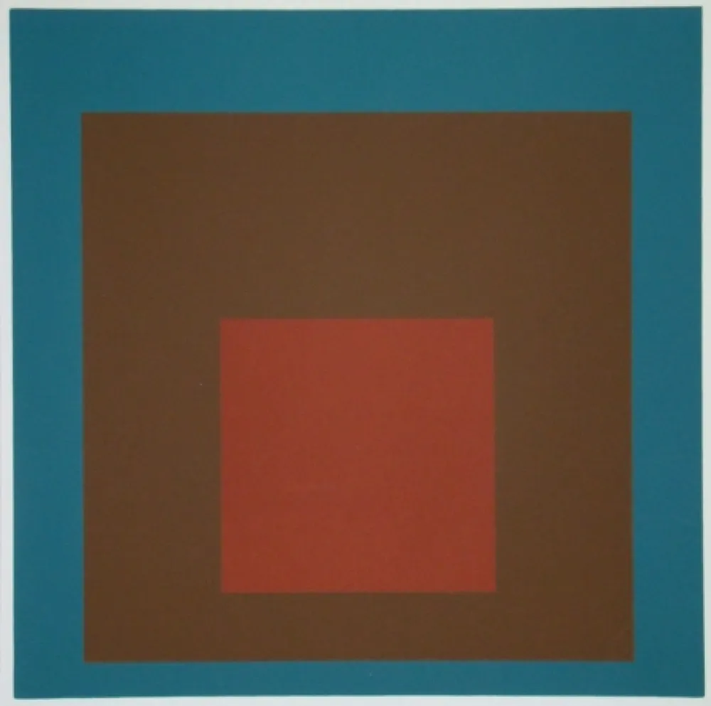 Сериграфия Albers - Homage to the Square at night, 1958