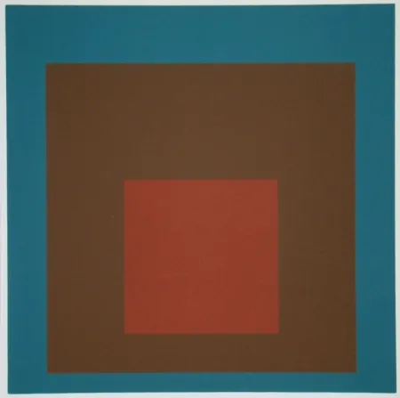 Сериграфия Albers - Homage to the Square at night, 1958