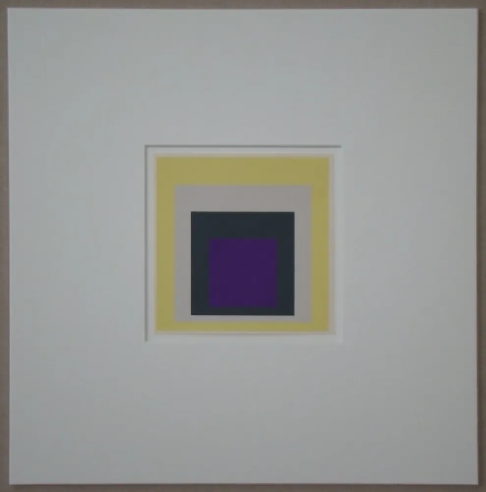 Сериграфия Albers - Homage to the Square - Dedicated