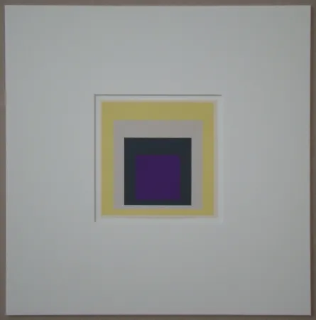 Сериграфия Albers - Homage to the Square - Dedicated