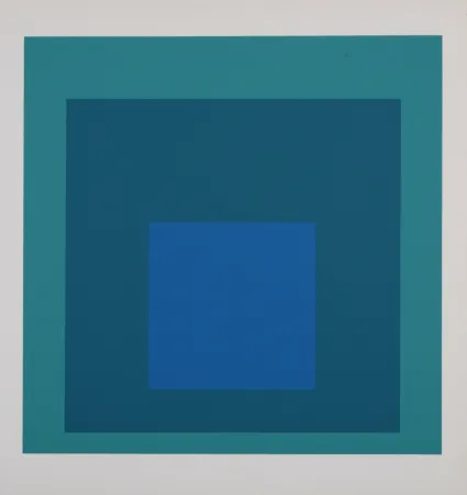 Сериграфия Albers - Homage To the Square (E), 1971