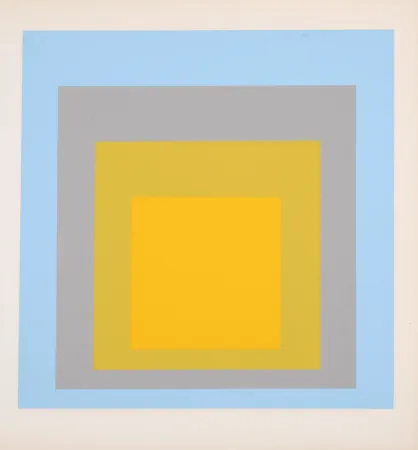 Сериграфия Albers - Homage To the Square (F), 1971