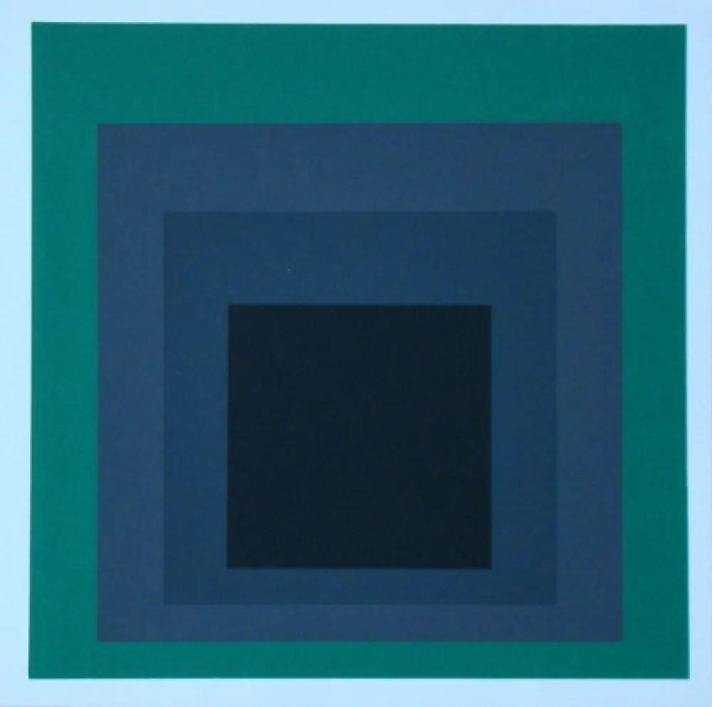 Сериграфия Albers - Homage to the Square - Grisaille and Patina, 1965