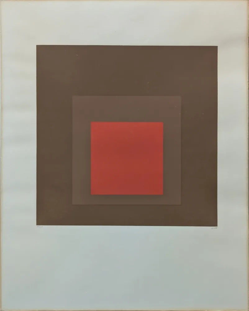 Сериграфия Albers - Homage to the Square : HG442:a 