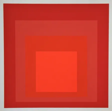 Сериграфия Albers - Homage to the Square - R-III a-4, 1968