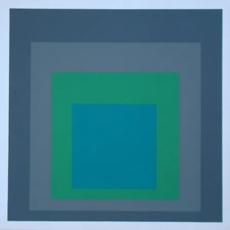Сериграфия Albers - Homage to the Square - Renewed Hope, 1962