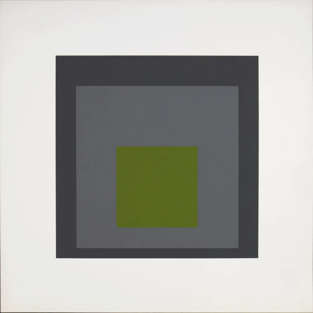 Сериграфия Albers - Homage to the Square: Ten Works by Josef Albers (#II), 1962