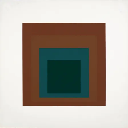 Сериграфия Albers - Homage to the Square: Ten Works by Josef Albers (#IX), 1962