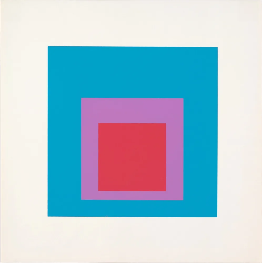 Сериграфия Albers -  Homage to the Square: Ten Works by Josef Albers (#VI), 1962