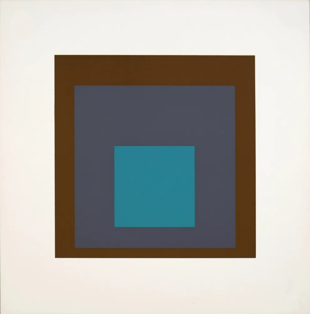 Сериграфия Albers - Homage to the Square: Ten Works by Josef Albers (#VIII), 1962
