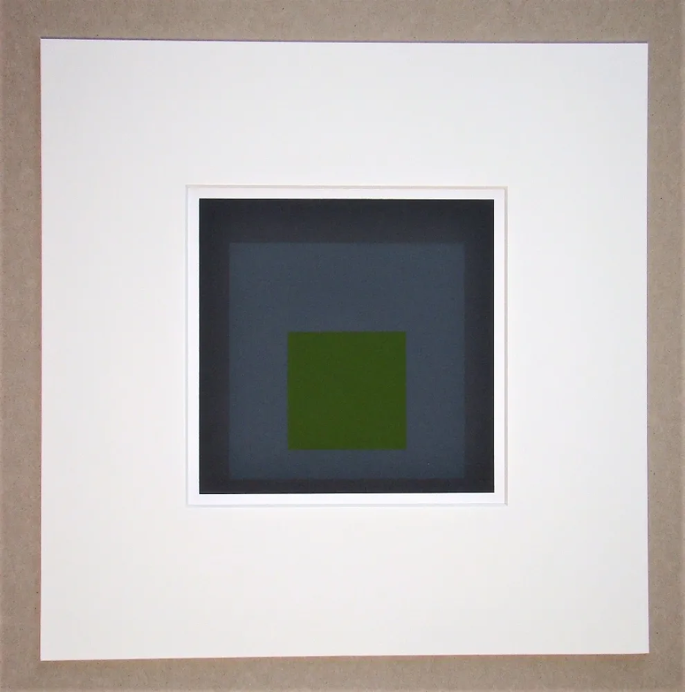 Сериграфия Albers - Homage to the Square - Thaw