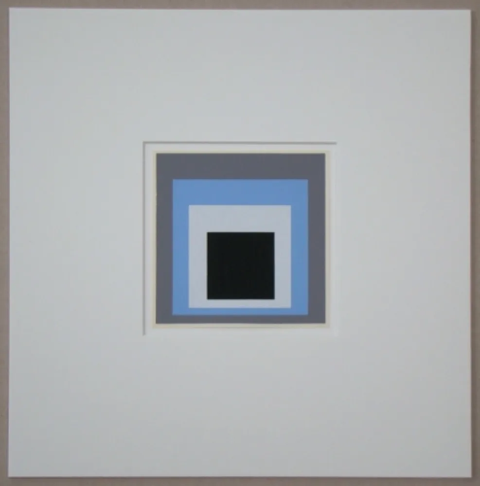 Сериграфия Albers - Homage to the Square - Unconditioned