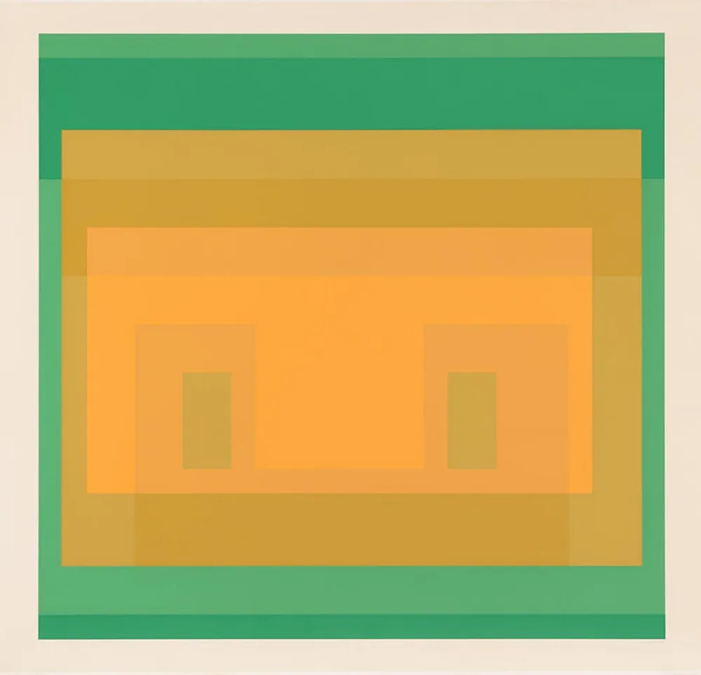 Сериграфия Albers - I-S Va 6, from Six Variants