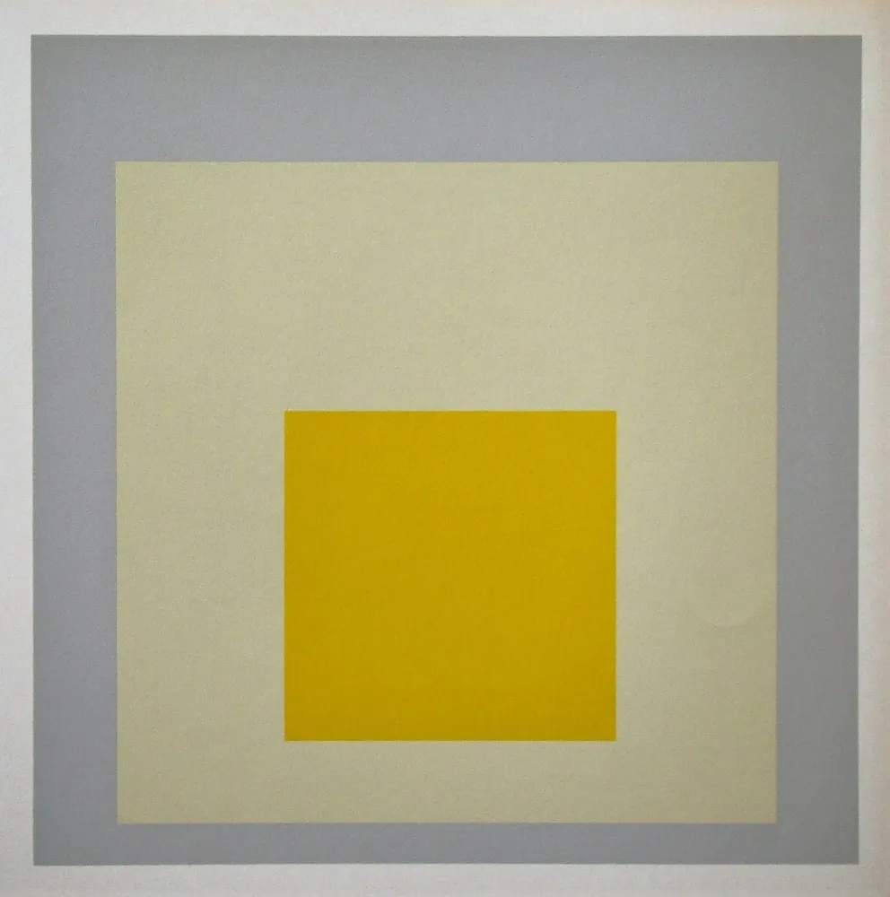 Сериграфия Albers - Impact, 1965