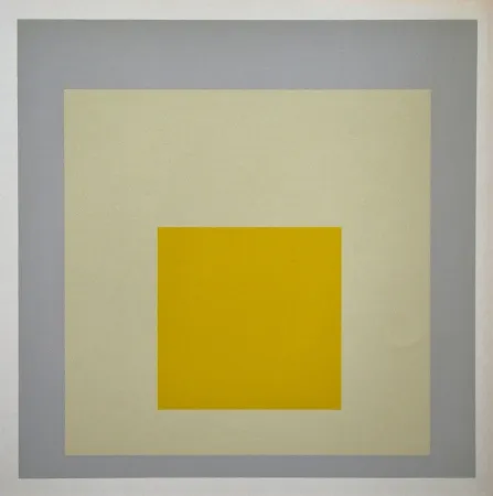 Сериграфия Albers - Impact, 1965