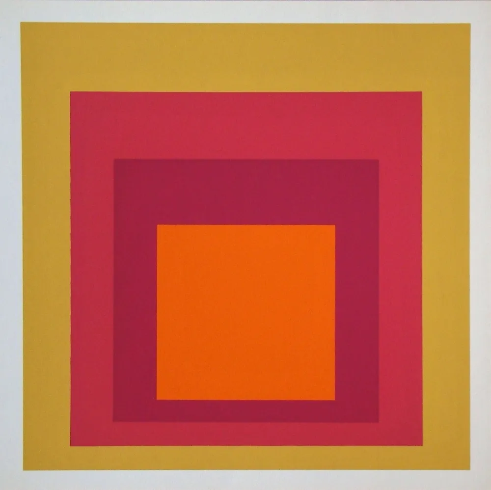 Сериграфия Albers - La Tehuana, 1951