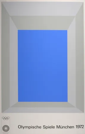 Сериграфия Albers - Olympische Spiele München 1972, 1970 - Hand-signed