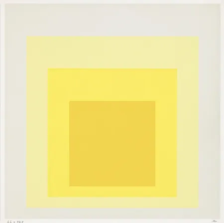 Сериграфия Albers - Orange