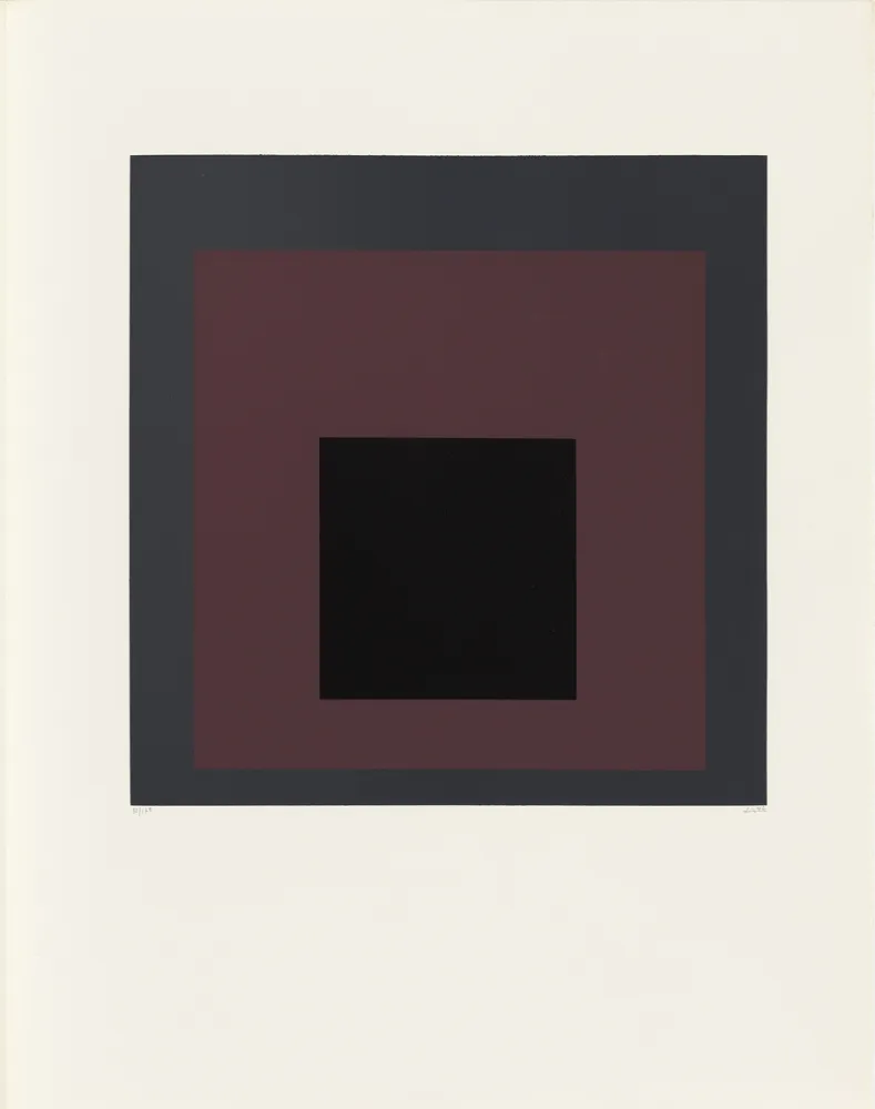 Сериграфия Albers - Sheet 5 from 