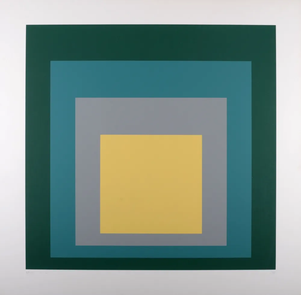 Сериграфия Albers - SP - VI, 1967 - Hand-signed