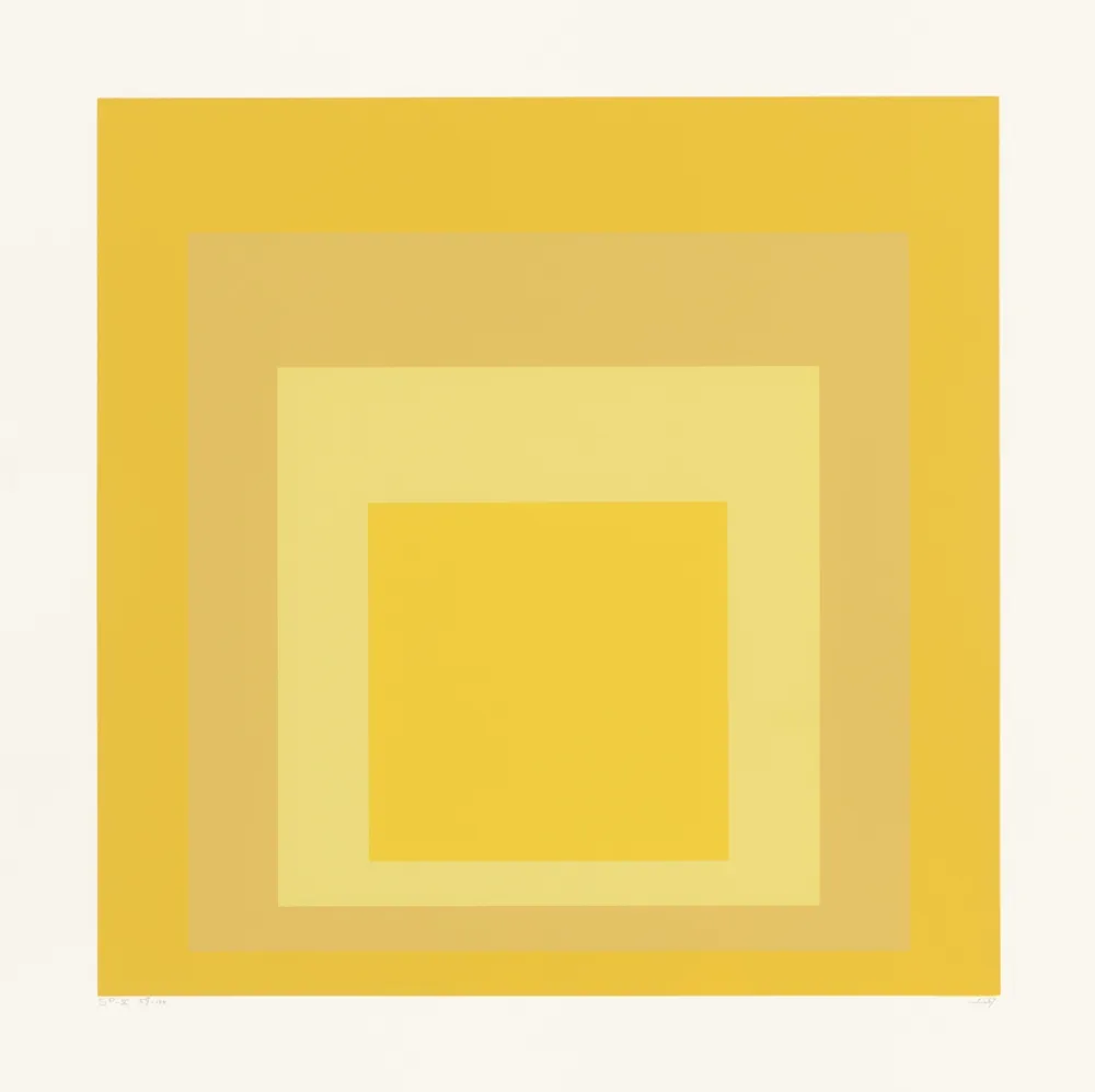 Сериграфия Albers - SP X