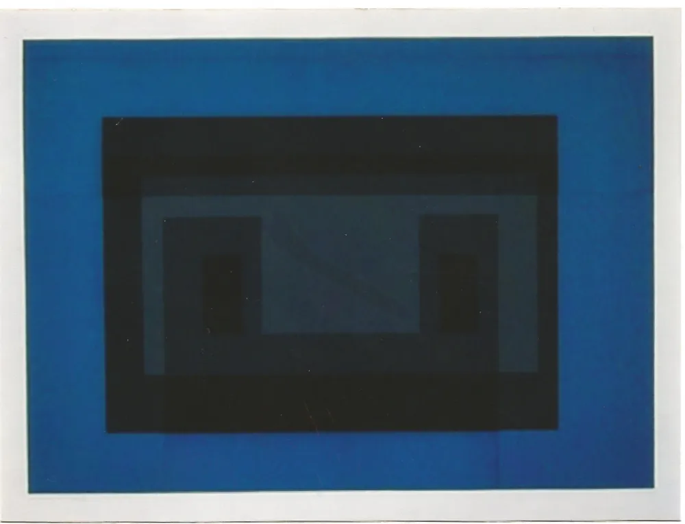 Сериграфия Albers - Variant II