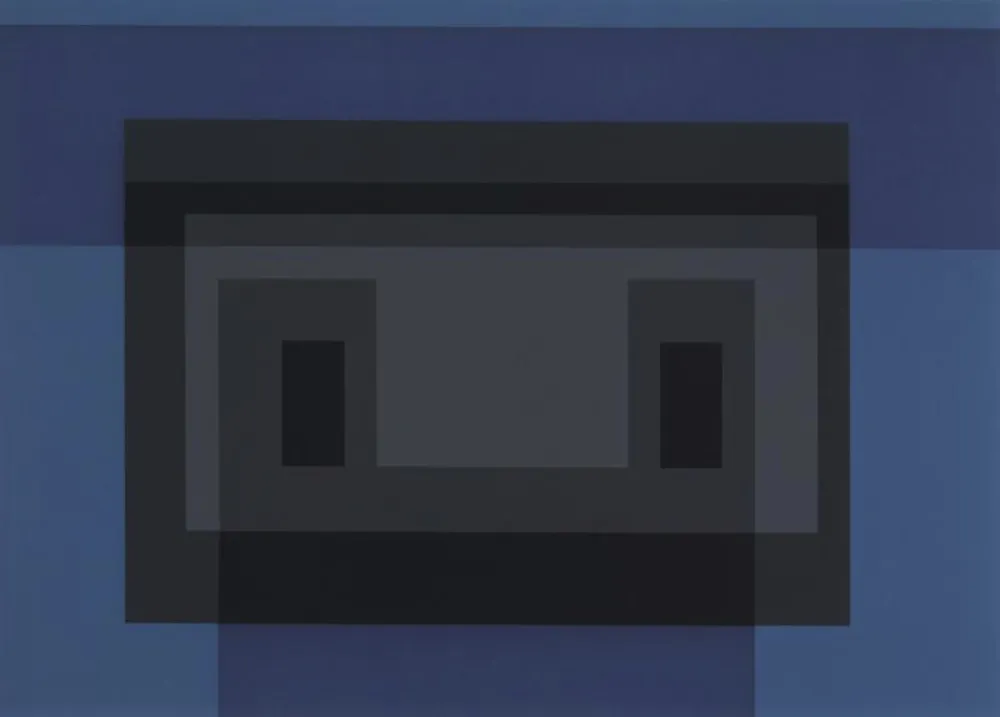 Сериграфия Albers - Variant VII, from 10 variants