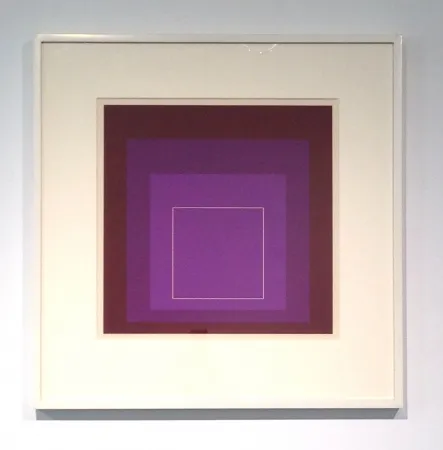 Литография Albers - White Line Square, XI