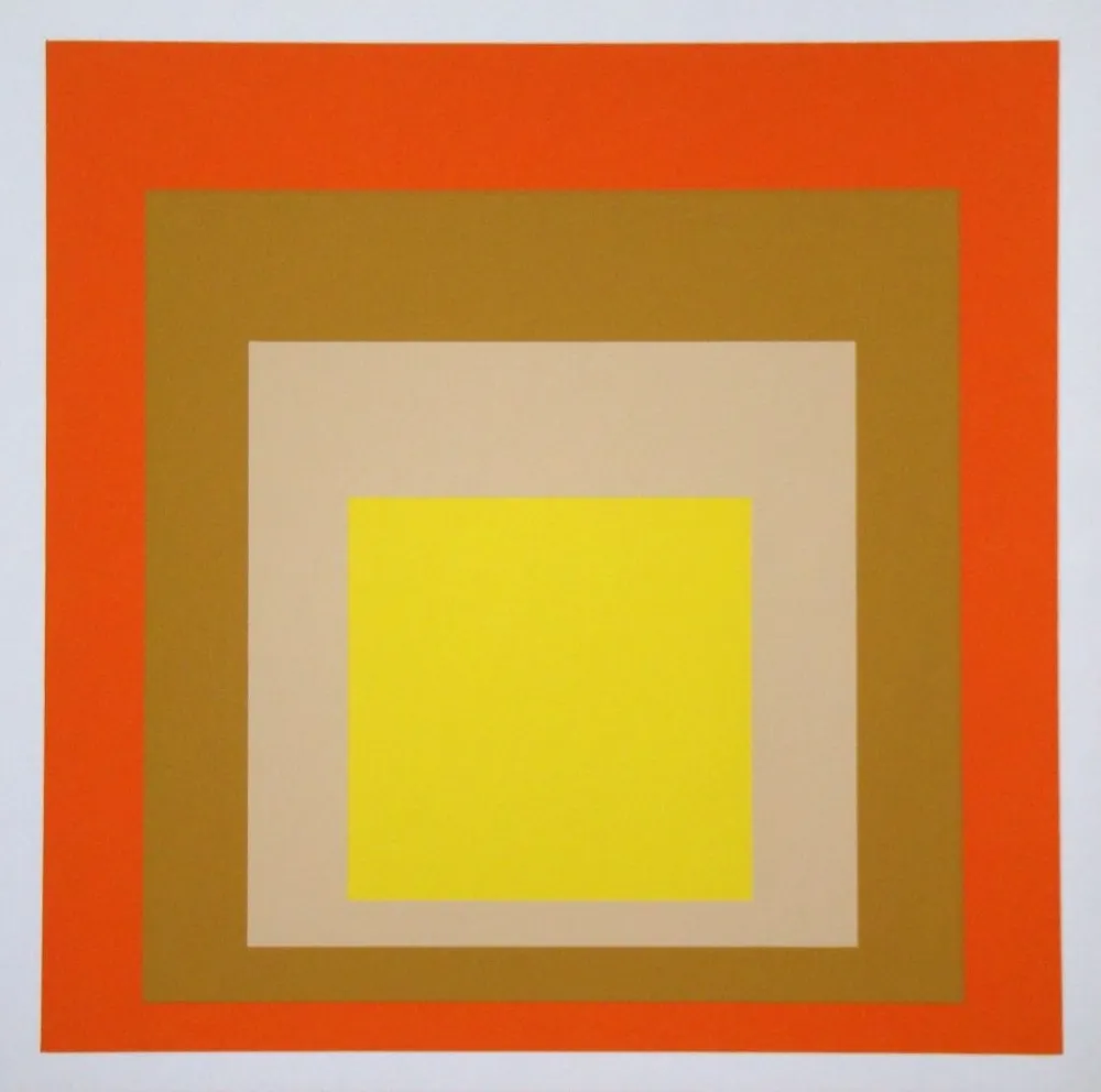 Сериграфия Albers - Yes Sir, 1955