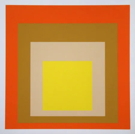 Сериграфия Albers - Yes Sir, 1955