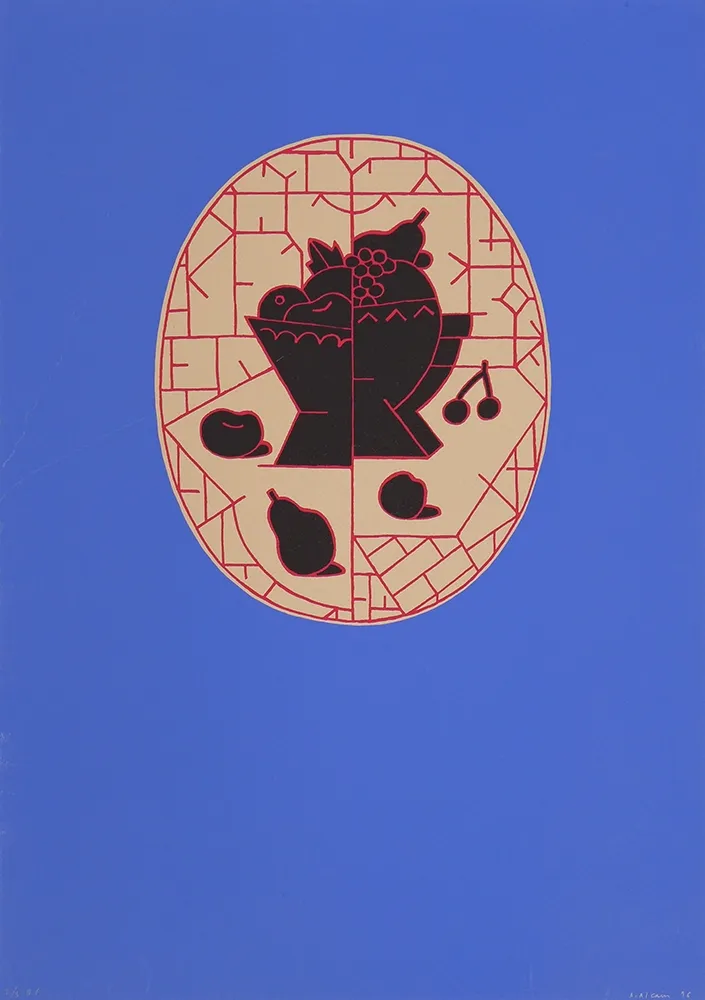 Сериграфия Alcain - Bodegón