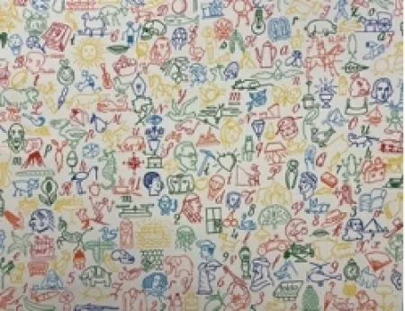 Сериграфия Alcain - Sin titulo