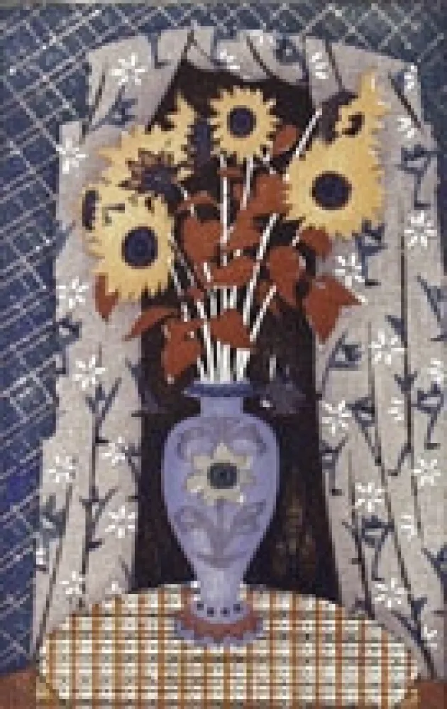 Гравюра На Дереве Aldrin - The Bouquet (a.k.a. The Yellow Drapes)