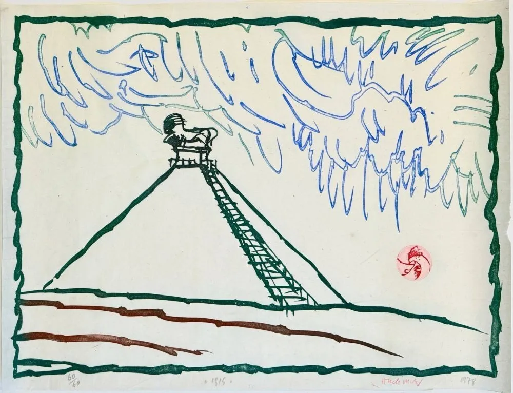 Офорт Alechinsky - 1815