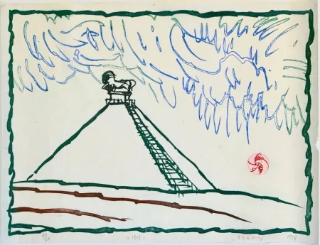 Офорт Alechinsky - 1815