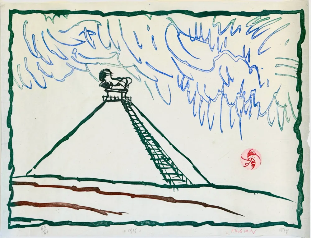 Офорт Alechinsky - 1815