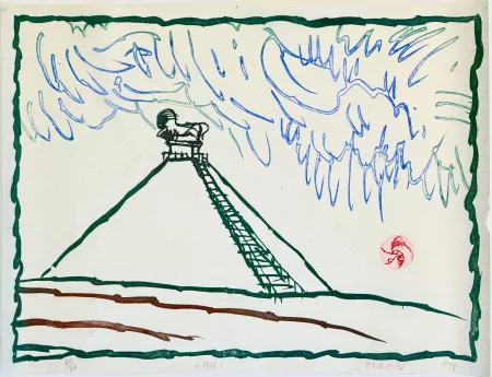 Офорт Alechinsky - 1815