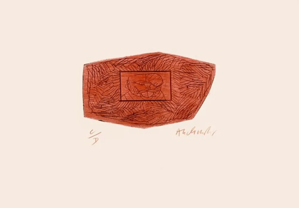 Гравюра Alechinsky - 3 petites plaques 