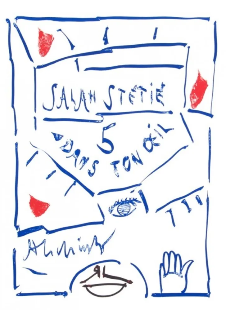 Иллюстрированная Книга Alechinsky - 5 dans ton œil