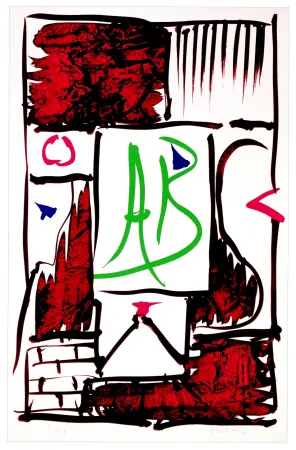 Цифровой Эстамп Alechinsky - AB