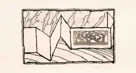 Офорт Alechinsky - Allusion aux excitants III 