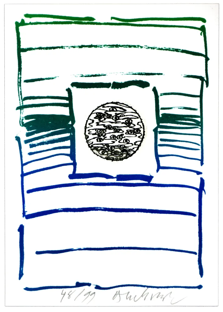 Литография Alechinsky - André Breton/Pierre Alechinsky