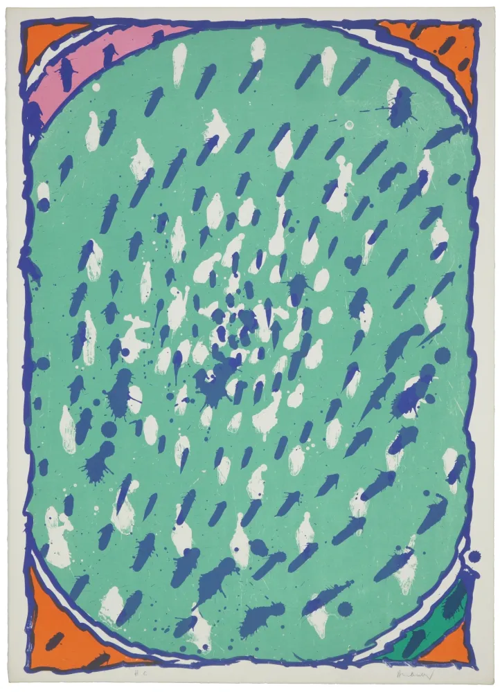 Литография Alechinsky - Arène