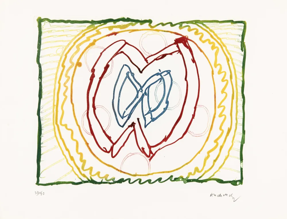 Офорт Alechinsky - Astres et désastres V